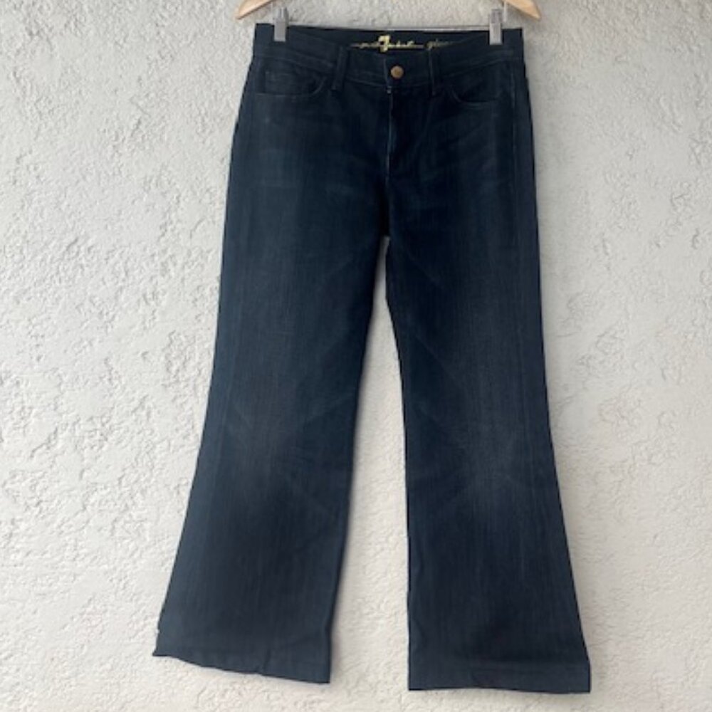 7 For All Mankind “Ginger” Flare Jeans (shortened) EUC - Picture 2 of 9